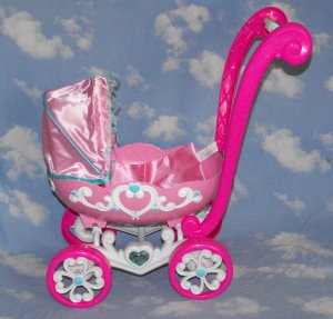 princess doll stroller