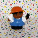 Fisher Price Little People Hispanic Construction Worker Girl
