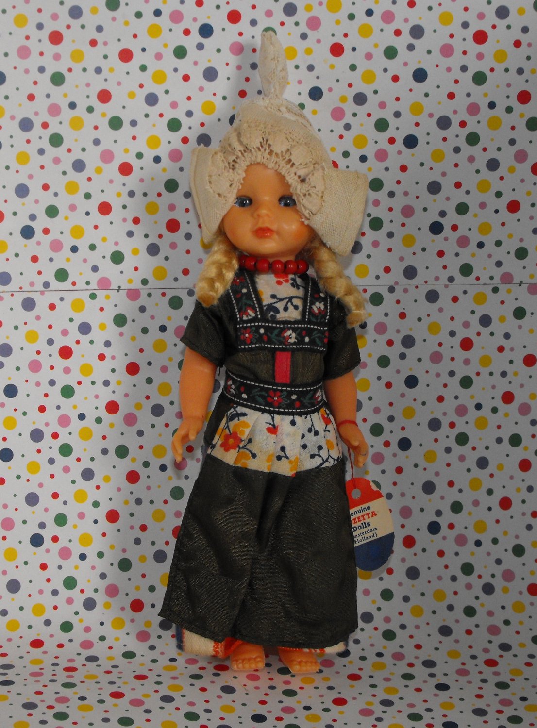 Vintage Rozetta Amsterdam Holland Doll