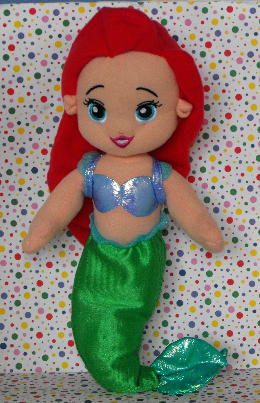 *12/13*SOLD~ Disney's Little Mermaid Ariel Stuffed Plush Lovey Doll