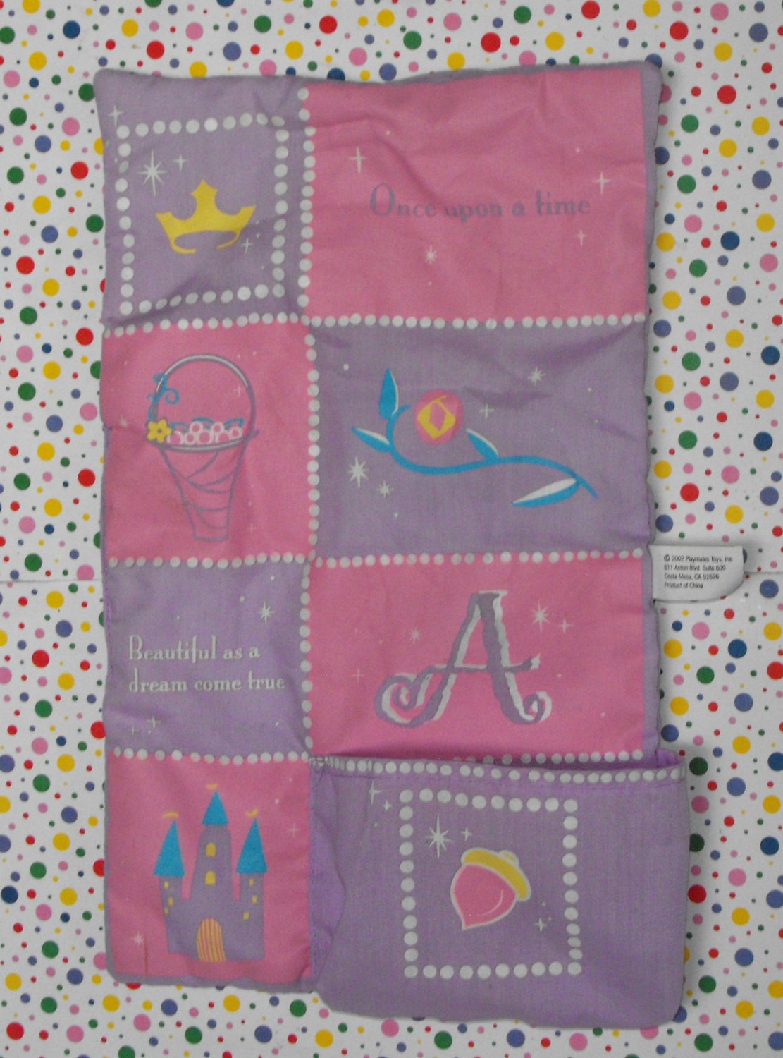 Playmates Disney Princess Doll Blanket