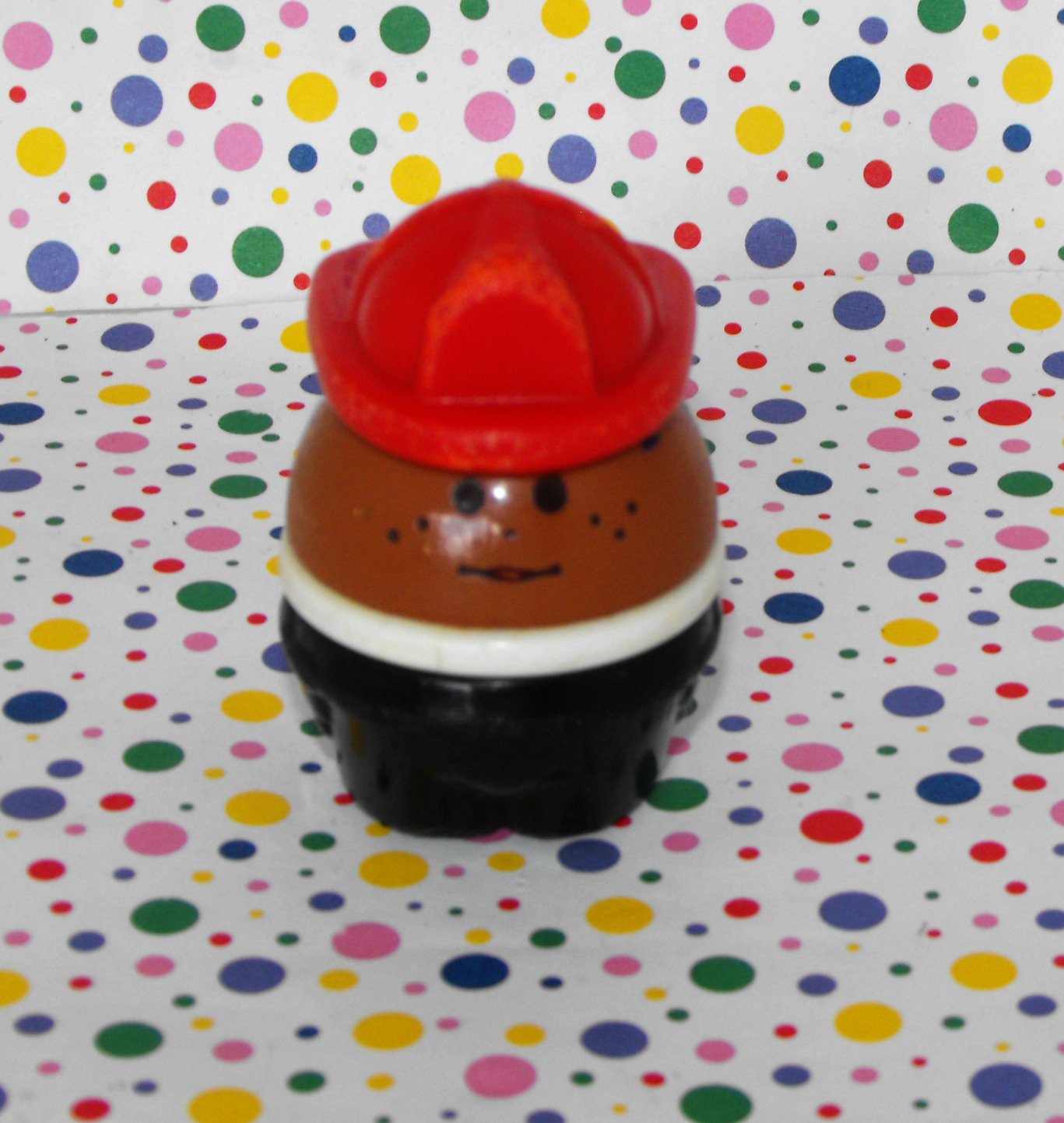 Little Tikes Toddle Tots People Brown Boy Fireman Fighter