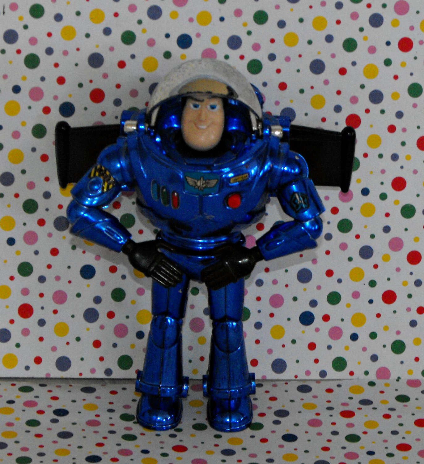 *11/13*SOLD~Disney's Toy Story Buzz Lightyear Buzz Figure Cobalt Blue Metallic1372 x 1500