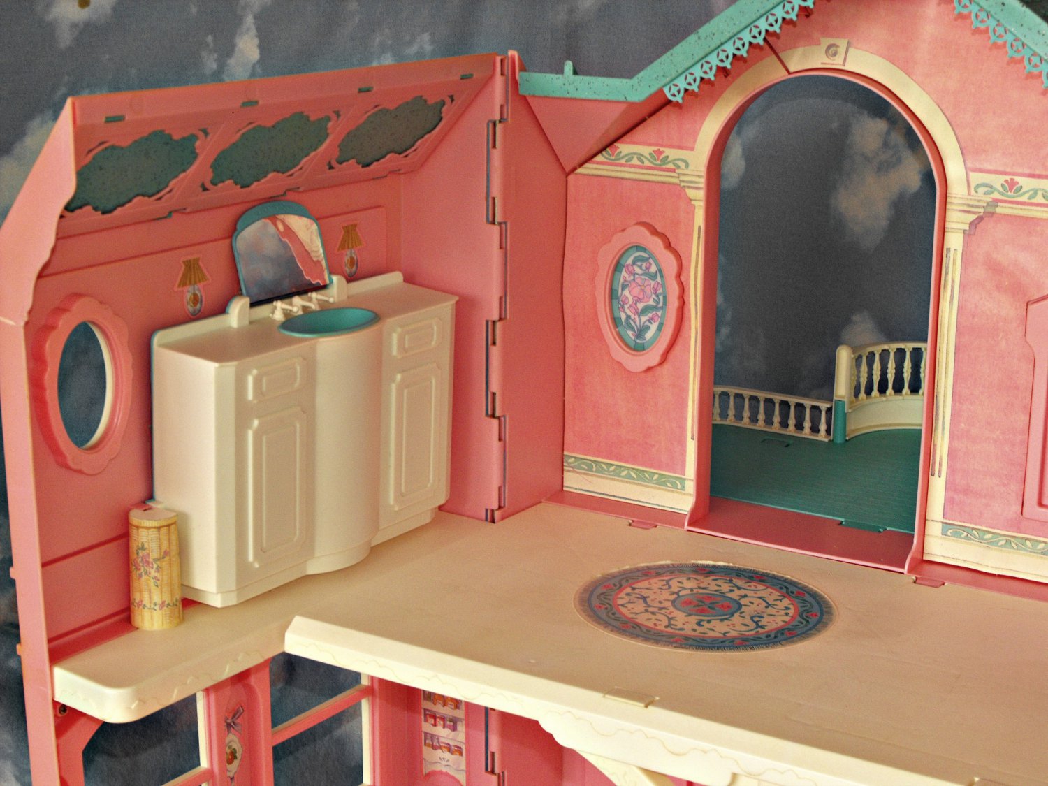 barbie mansion dollhouse with elevator