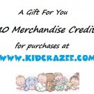 $10 Gift Certificate