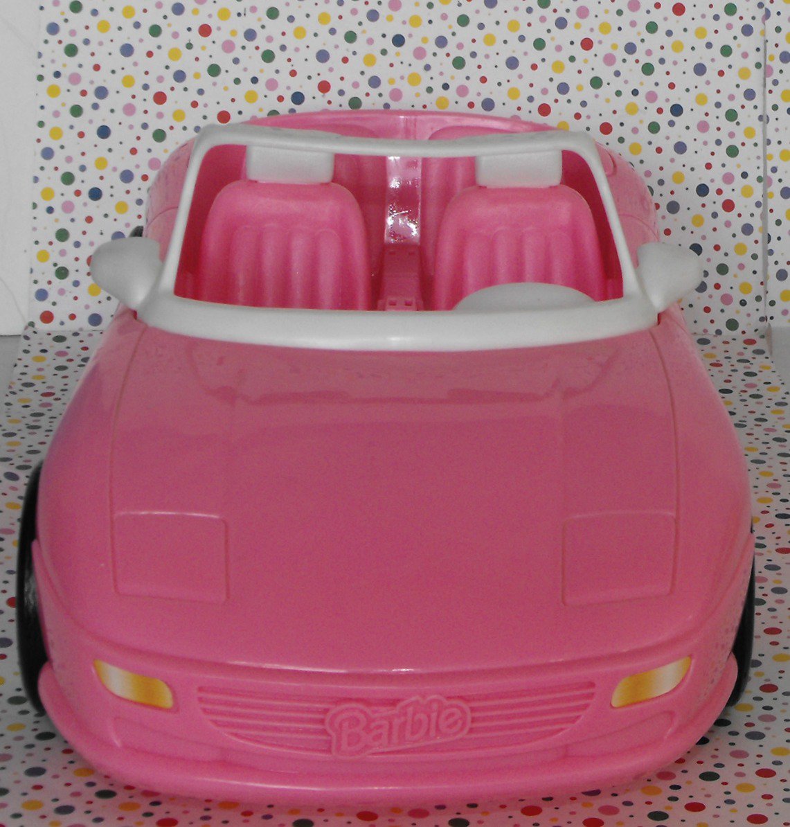 barbie car with car seat