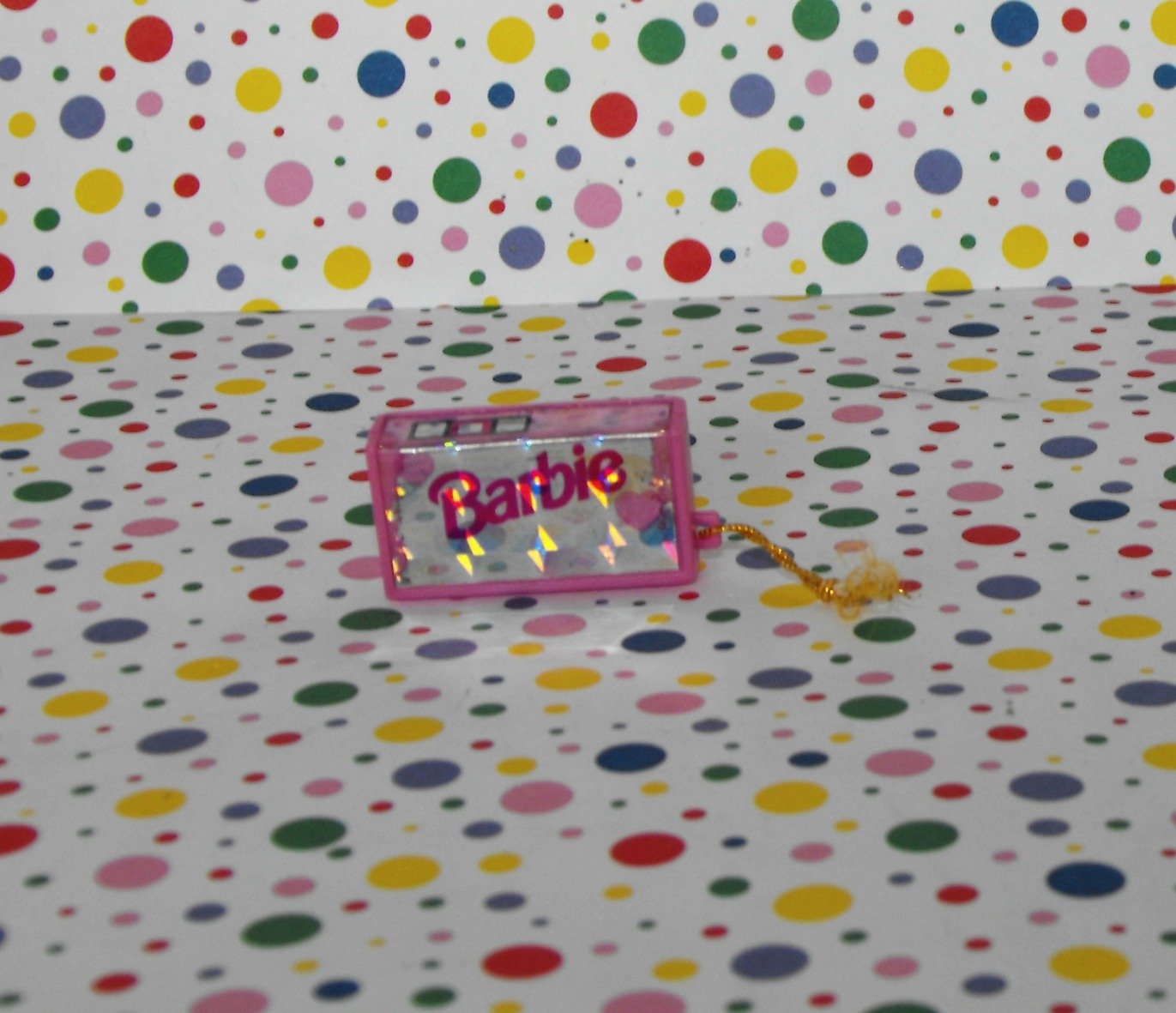 Barbie Pink Sparkle Retro Camera Dollhouse