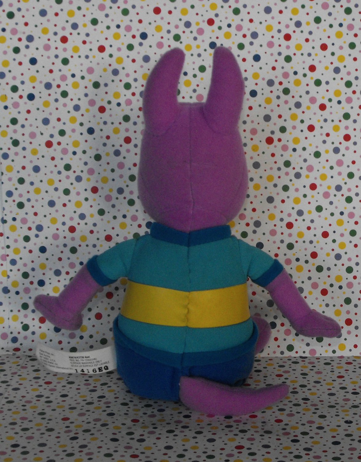 *2/17*SOLD~Fisher-Price Nick Jr. Backyardigans Austin Stuffed Plush