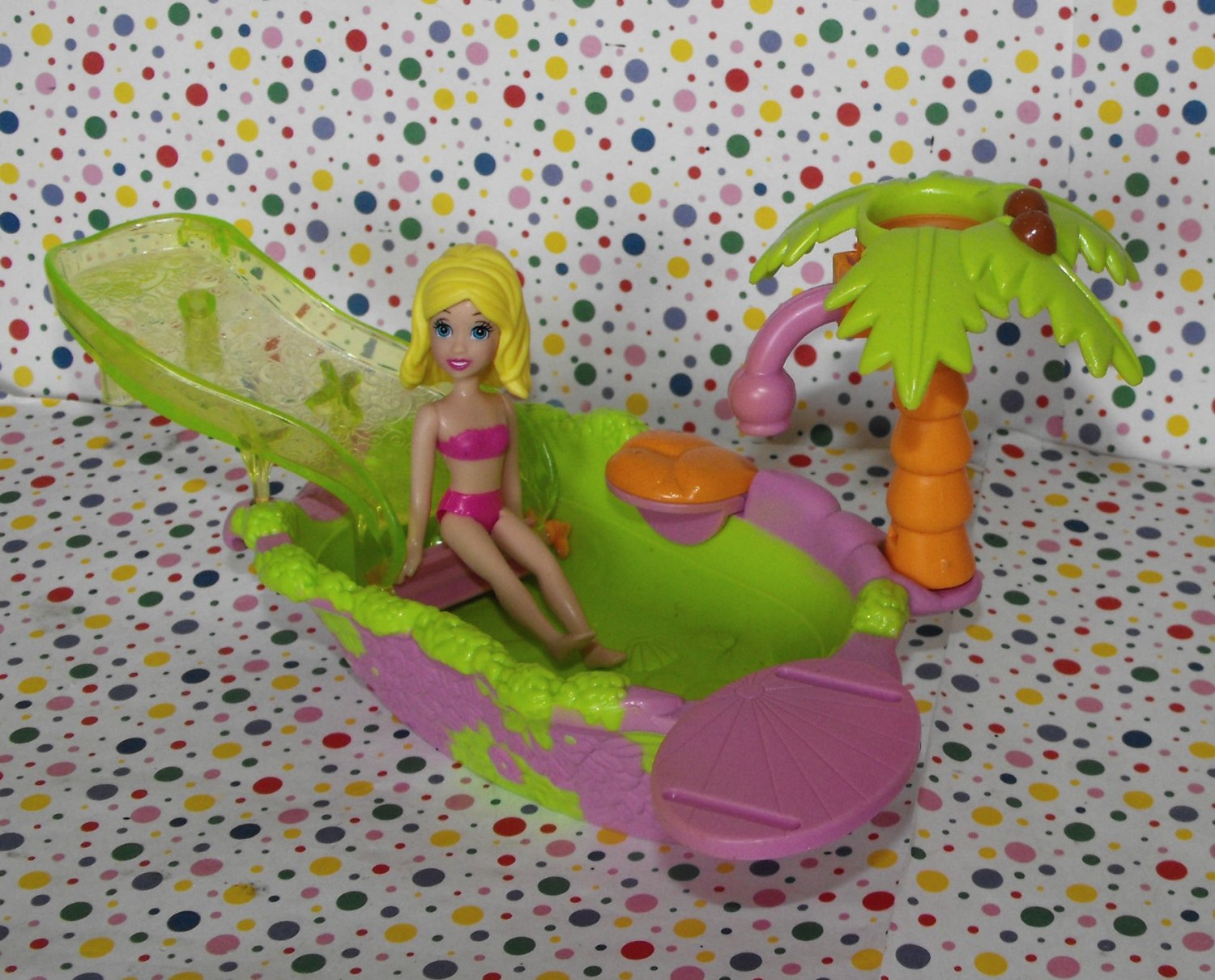 polly pocket fountain falls