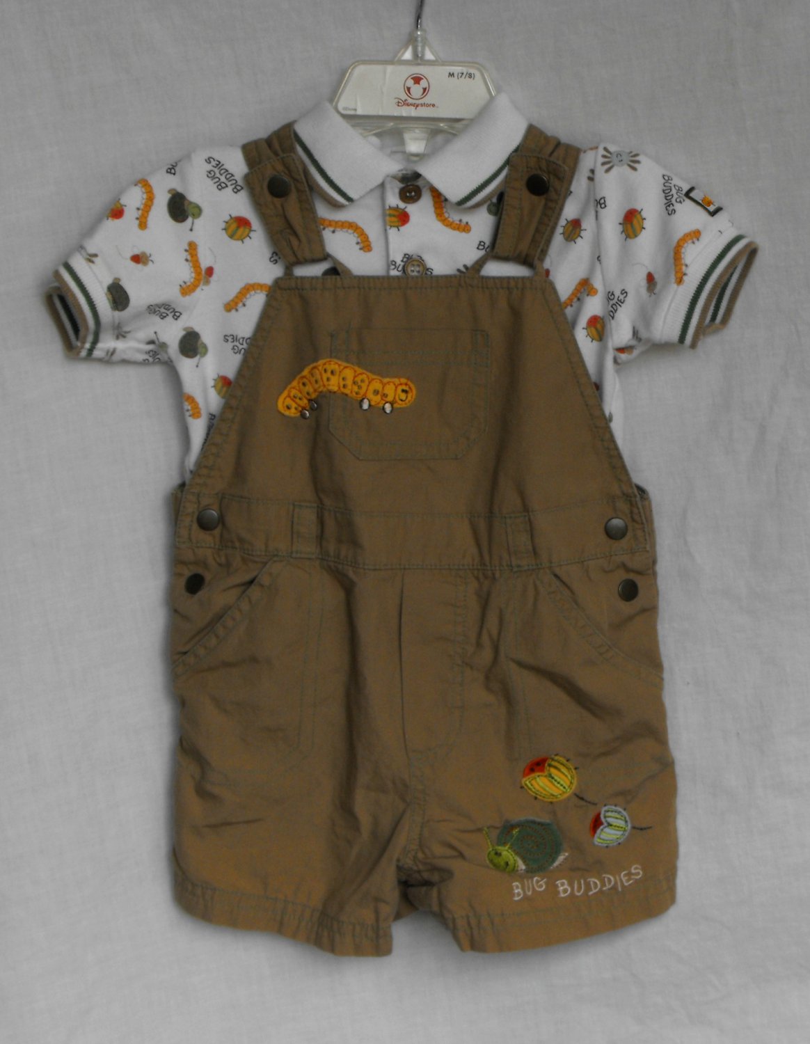 Koala Baby Boys 12 month Overall Shorts Outfit
