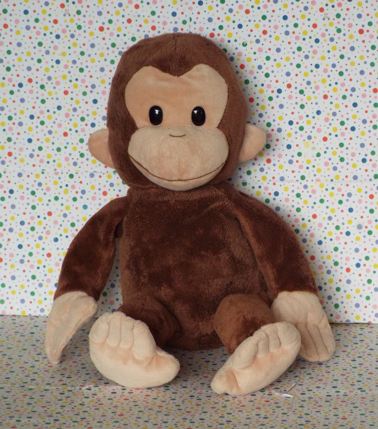 big curious george stuffed animal