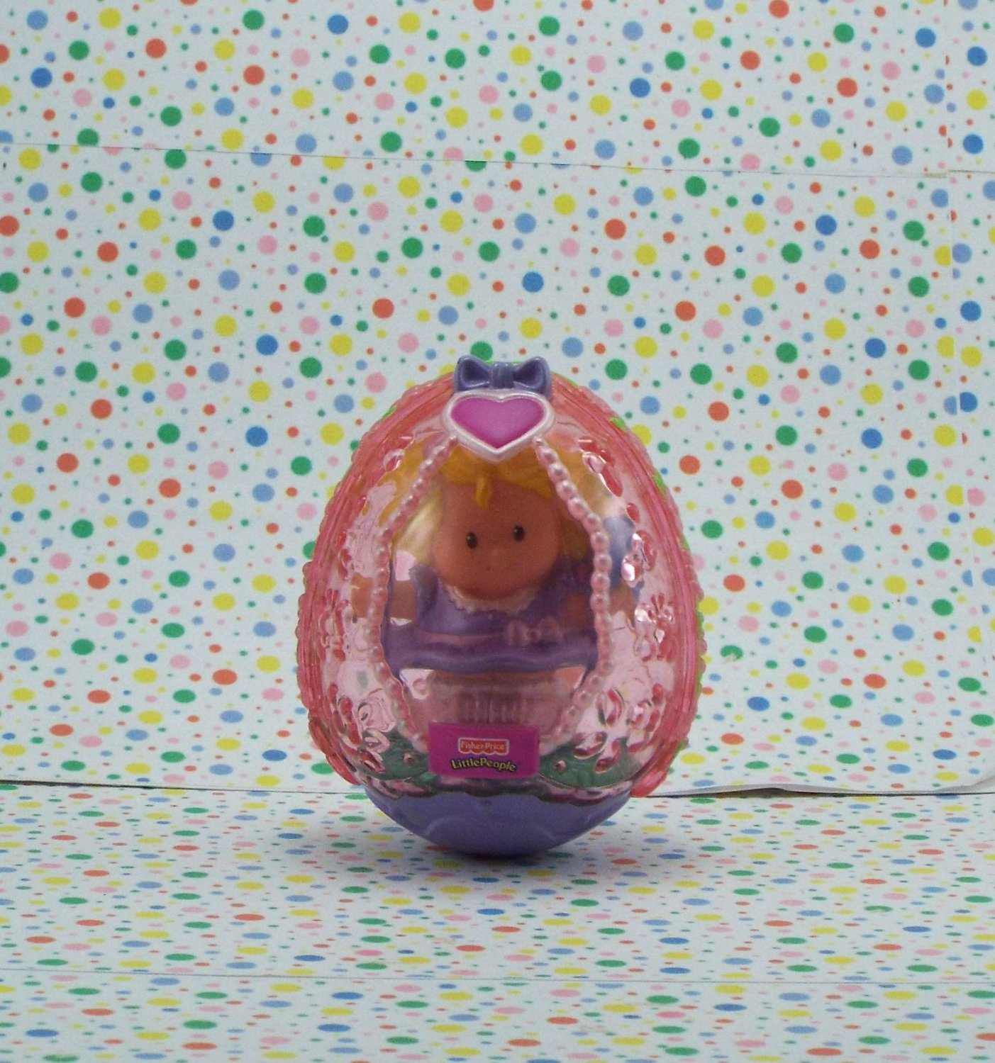 Fisher Price Little People Easter Little People Sarah Lynn Tippity-Top Egg