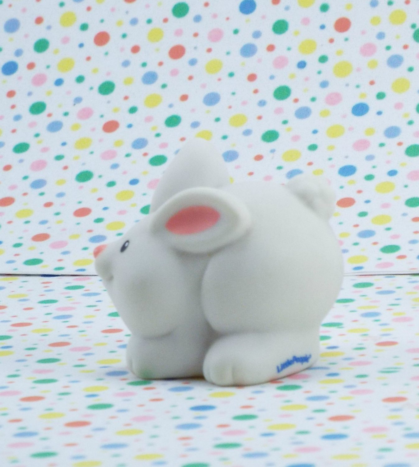 Fisher Price Little People Baby Farm Animals White Bunny