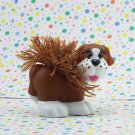 Fisher Price Little People Mia and Her On-The-Go-Grooming Dog  Part