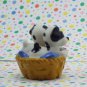 Fisher Price Little People Dalmation Puppies in a Basket