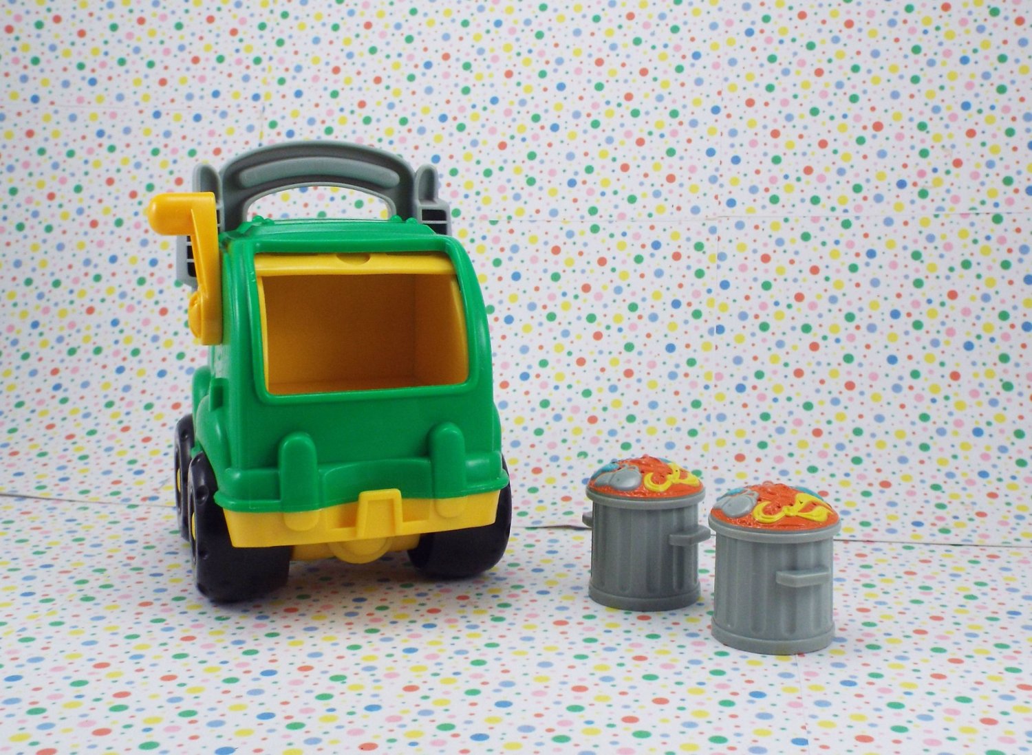 SOLD~Fisher Price Little People Garbage Truck