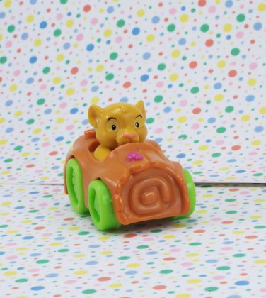 Fisher Little People Wheelies Car Disney Lion King Simba Pumba Log Toy B1 for sale online
