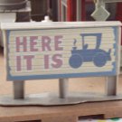 Disney Cars Radiator Springs Curio Shop Here It Is Sign Replacement