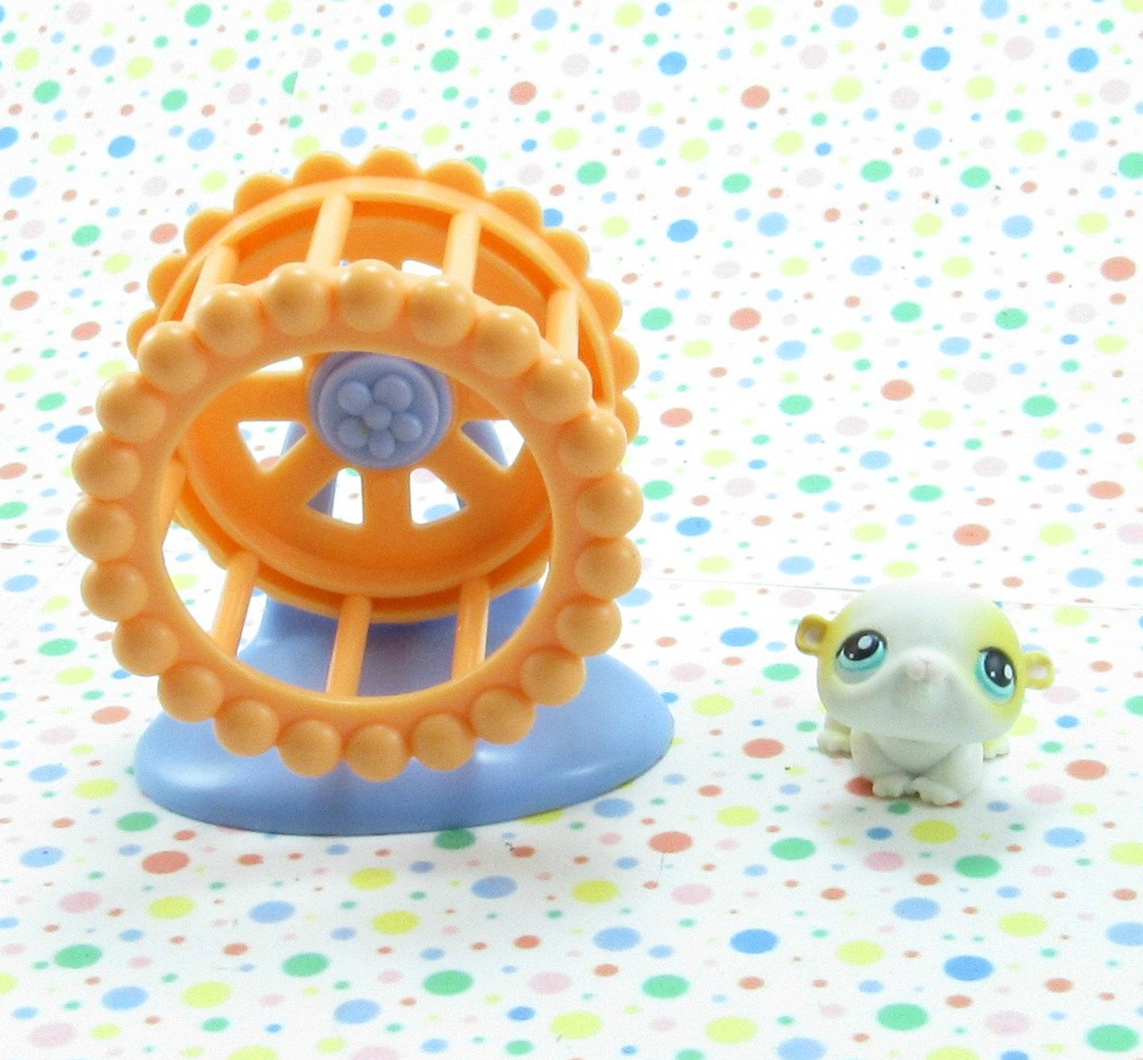 Littlest Pet Shop 137 Hamster Wheel LPS Totally Talented