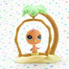 Littlest Pet Shop #767 Orange Parakeet ~ LPS Sportiest Pet Pairs
