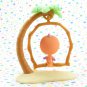 Littlest Pet Shop #767 Orange Parakeet ~ LPS Sportiest Pet Pairs