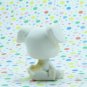 Littlest Pet Shop #84 White Boxer Dog ~ LPS Pet Pairs