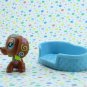 Littlest Pet Shop #1010 Dachshund Deco Tattoo Dog ~ LPS Postcard Pets