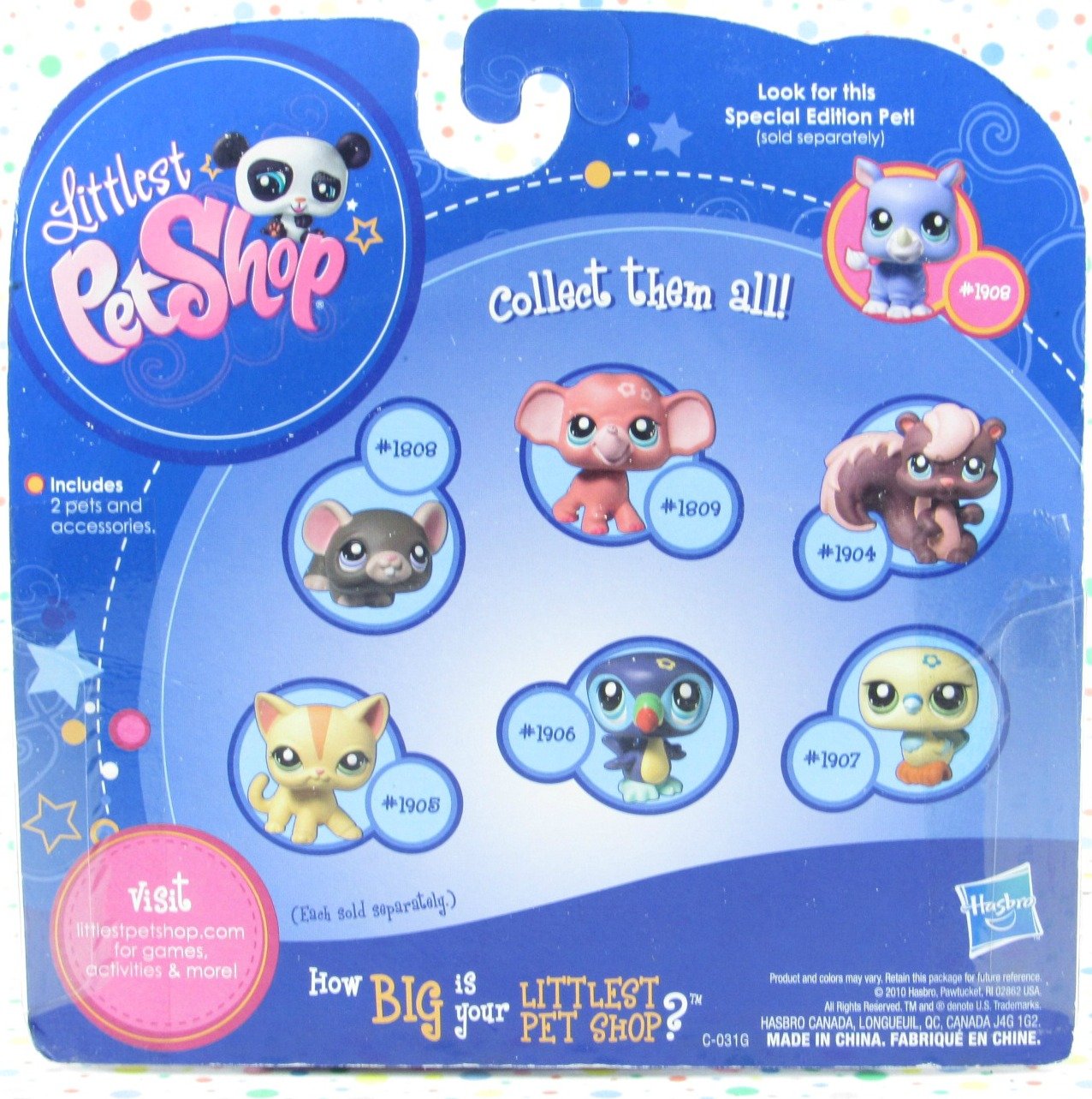 littlest pet shop purple cat