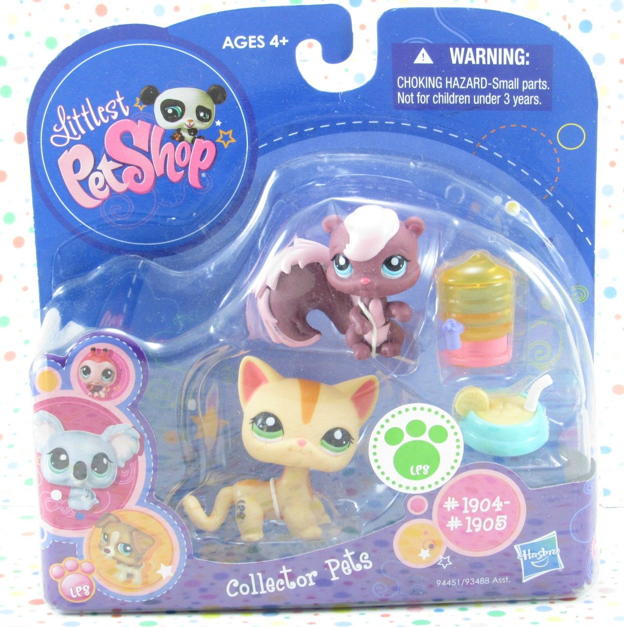 littlest pet shop purple cat