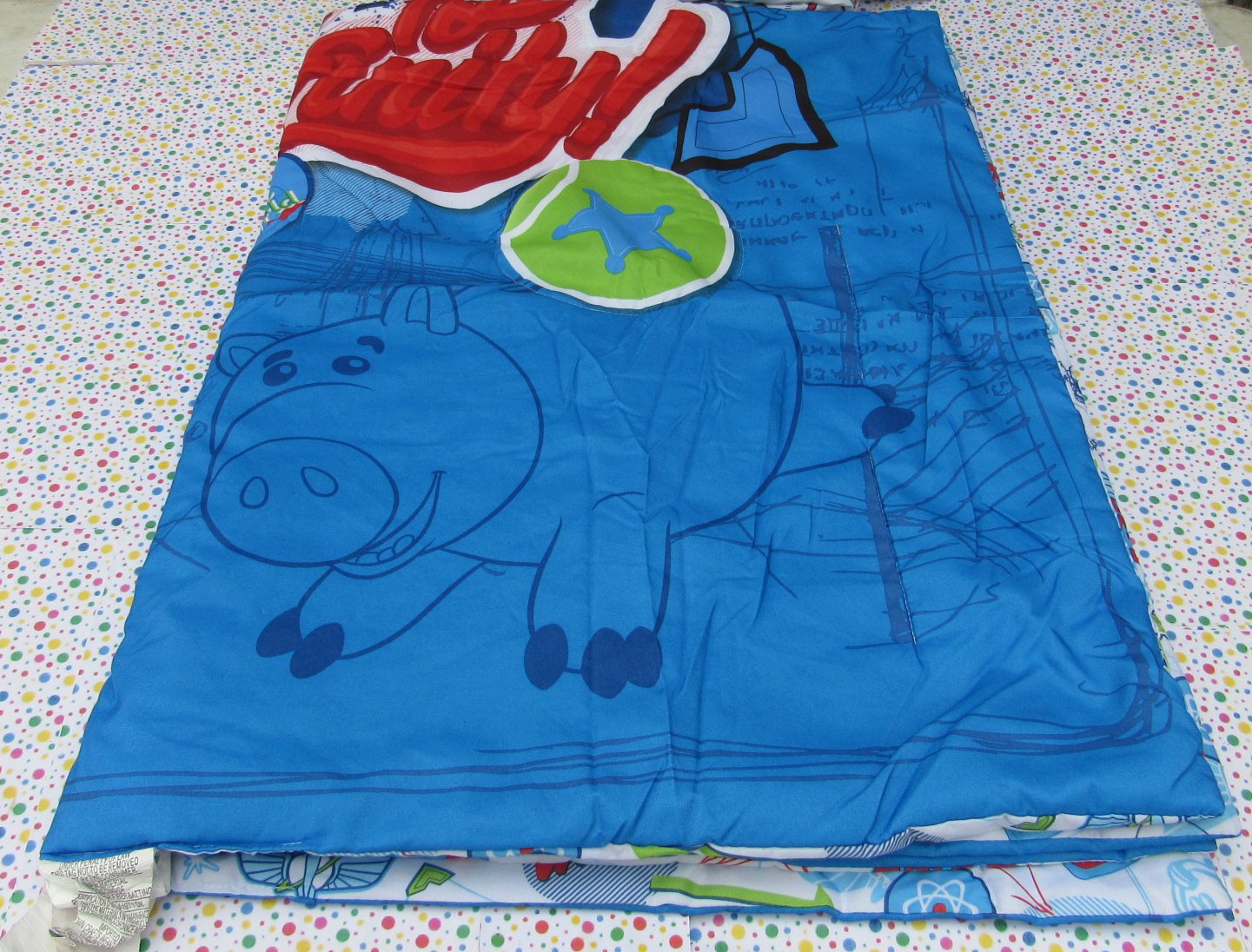 crib sheets toy story