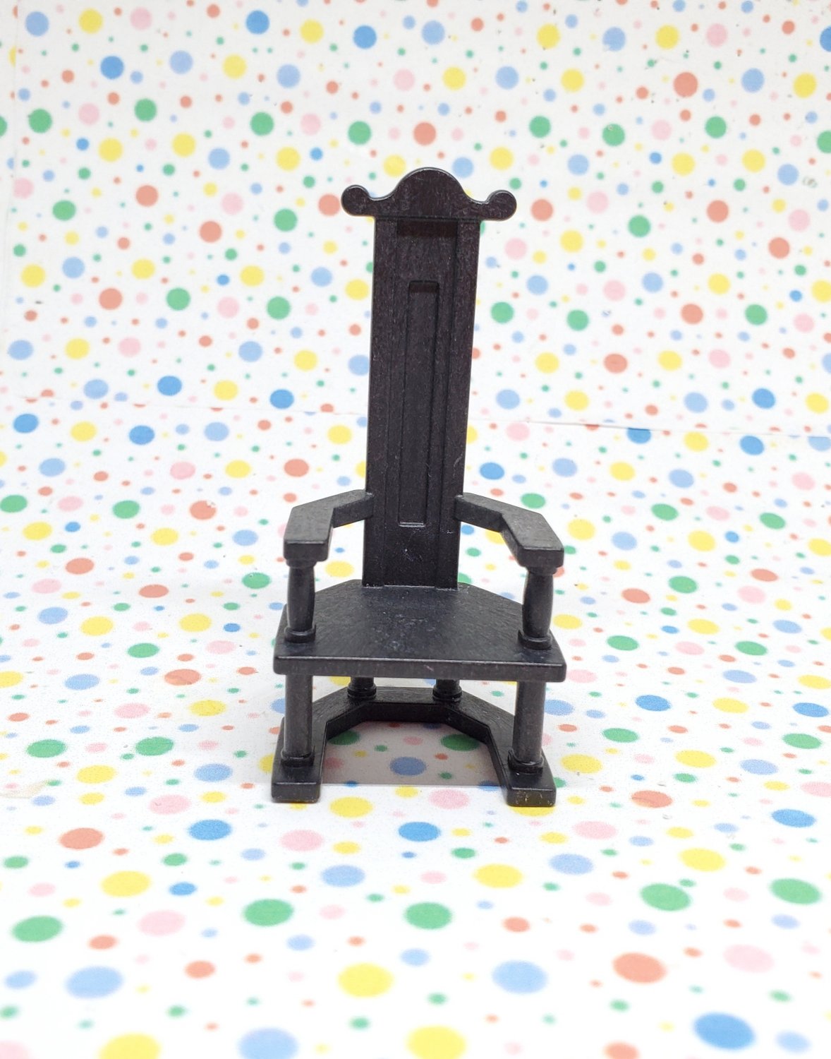 Playmobil Castle Black King's Throne Dining Chair Furniture 3274