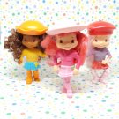 McDonald's Strawberry Shortcake 2007 Figurine Happy Meal Toy Lot