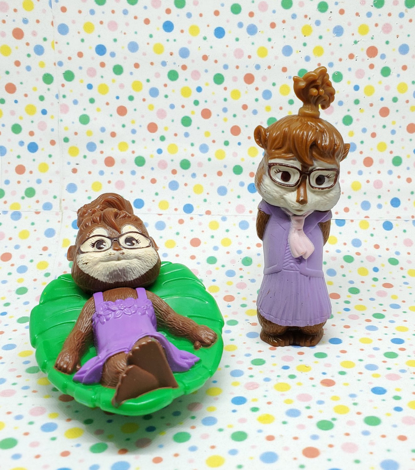 McDonald's Chipmunks Chipette Jeanette Happy Meal Toy Lot