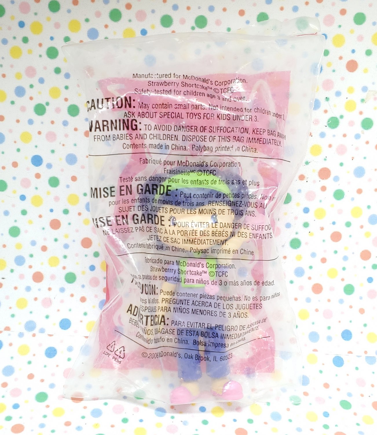 McDonalds Strawberry Shortcake 2006 Tea Blossom Doll