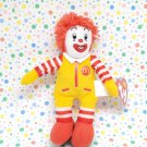 McDonald's Ty Beanie Ronald McDonald Happy Meal Toy Clown
