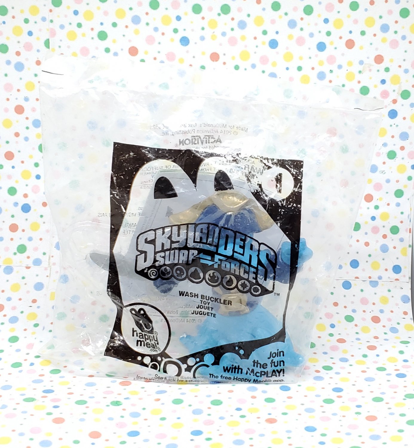 McDonalds Skylander Swamp Force Wash Bucket 2014