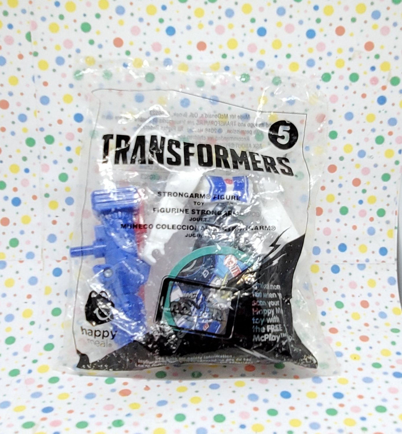McDonalds Transformers Strongarm Figure 2016
