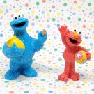 Fisher Price Sesame Street 40th Anniversary Cookie Monster Elmo Figures