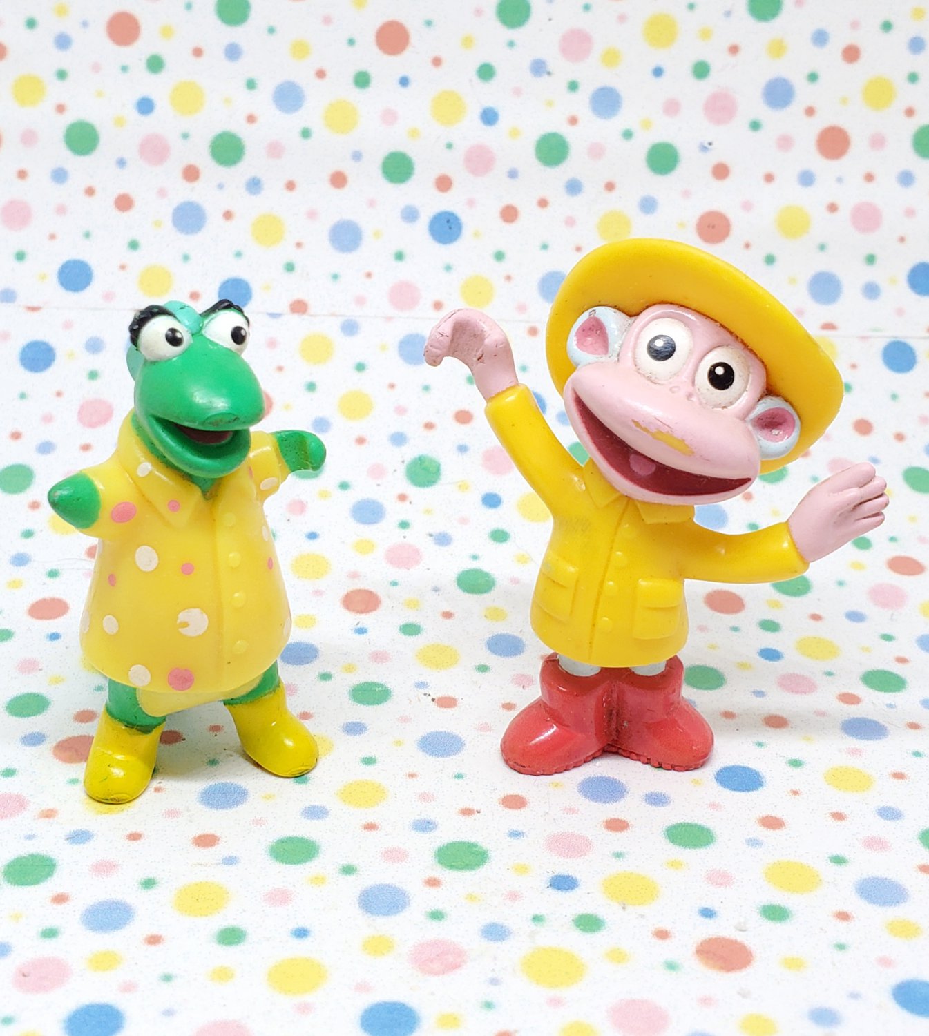 Dora the Explorer Rainy Day Boots and Isa Figures