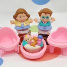 Fisher Price Little People Home Sweet Home Nursery Baby Mom Dad