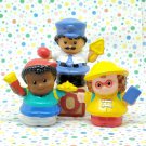 Fisher Price Little People Lil Movers School Bus Driver Passengers Lot