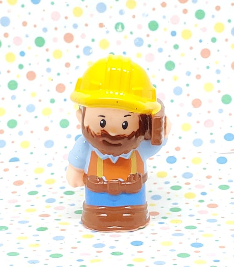 Fisher Price Little People  Dump Truck Construction Worker