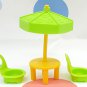 Fisher-Price Disney Mickey and Minnie Mouse House Umbrella Table