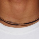 20" Men's Leather Necklace