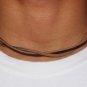 20" Men's Leather Necklace