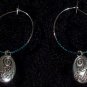 Aqua Be Good Hoop Earrings