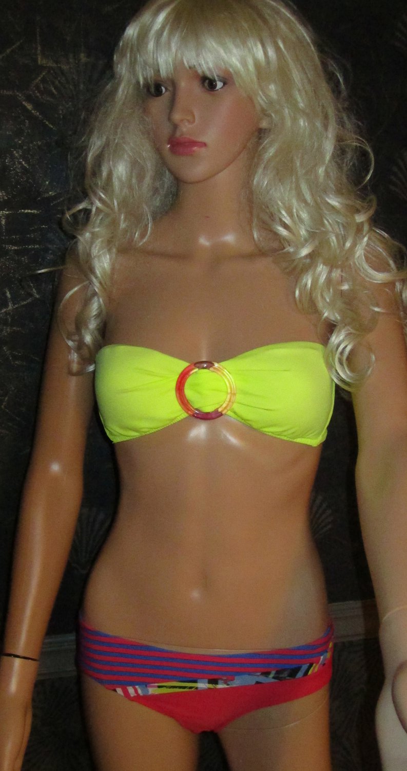 Victoria S Secret 55 Sexy Push Up Padded Strapless Neon