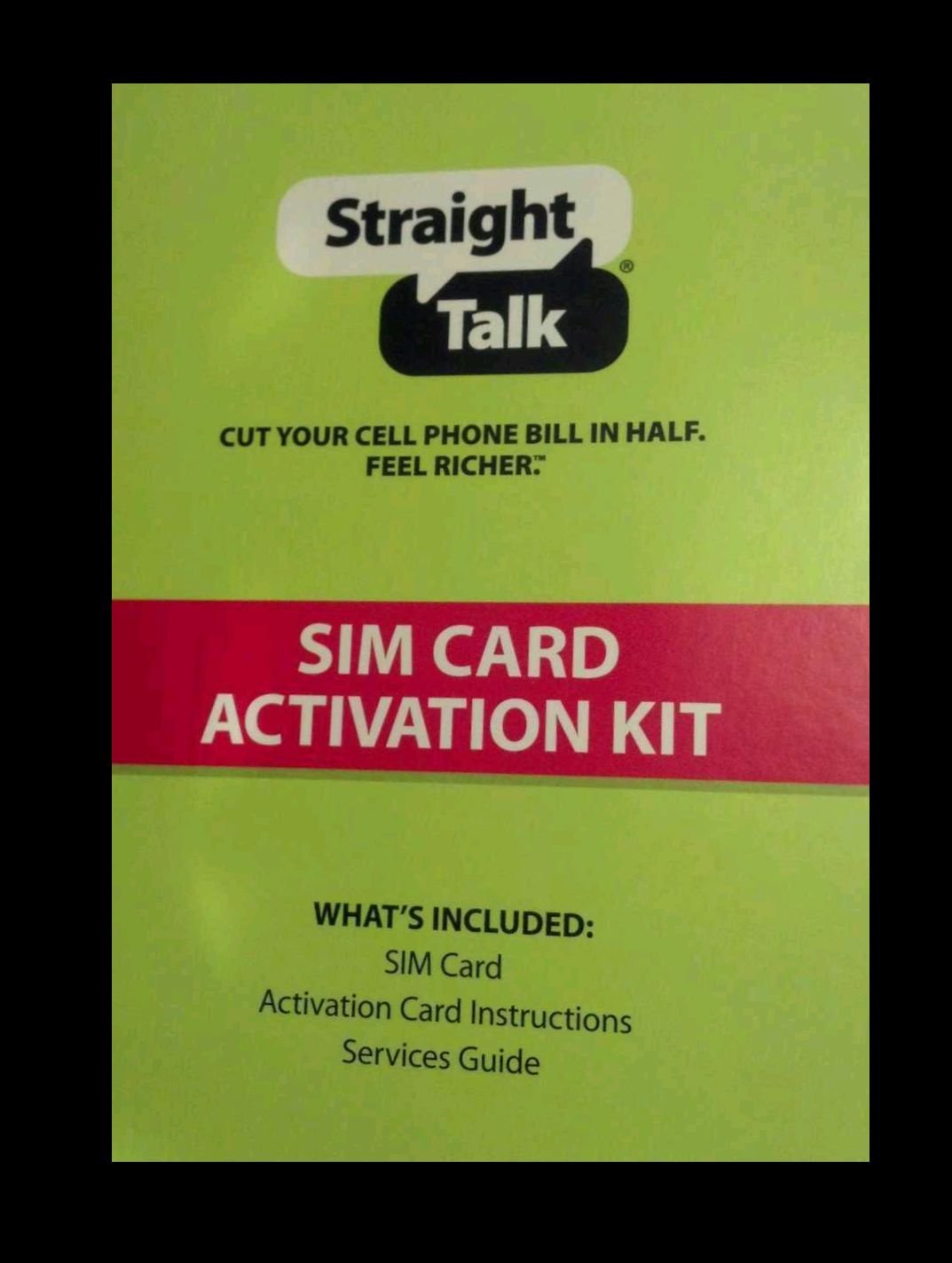 do straight talk phones have sim cards