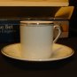 HIMARK EXPRESSO DEMITASSE FINE PORCELAIN 4 CUP SET 1983