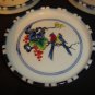 ASIAN JAPANESE CERAMIC COASTERS SET OF 5